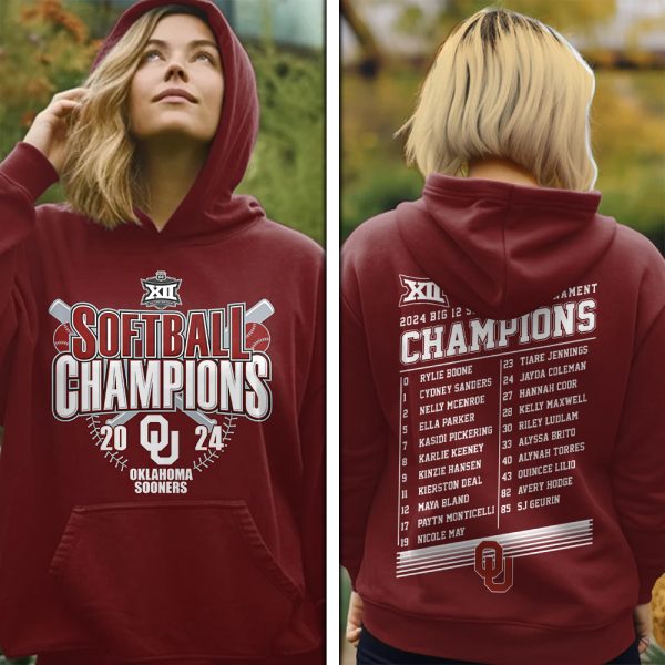 Oklahoma Sooners Women’s Softball 3D Apparel - MAITM 6740