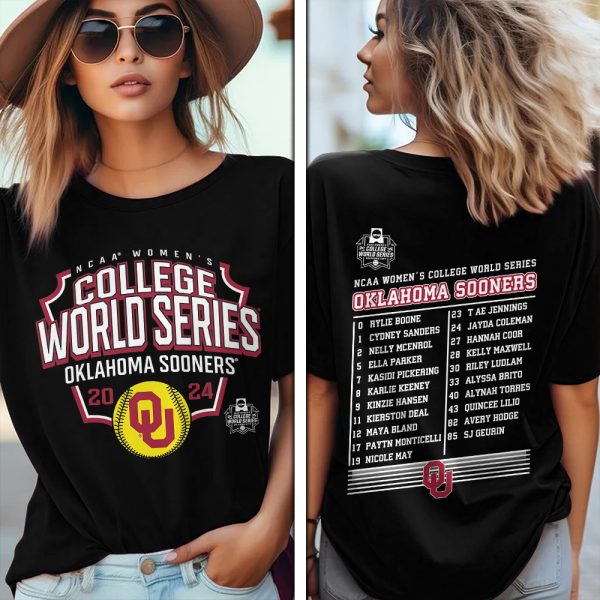 Oklahoma Sooners Women’s Softball 3D Apparel - MAITM 6848