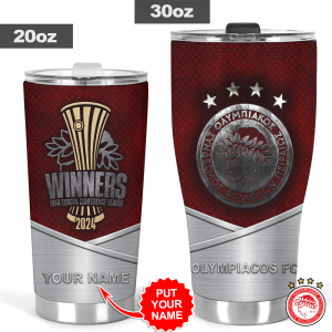 Personalized Olympiakos F.C. Tumbler Cup - HOATT 5028