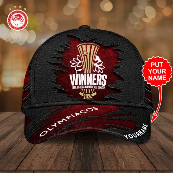 Personalized Olympiakos F.C. Classic Cap - TANTN 6714