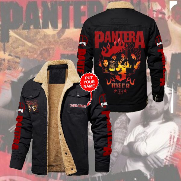 Personalized Pantera 2D Winter Fleece Jacket - HUANNM 4829.1