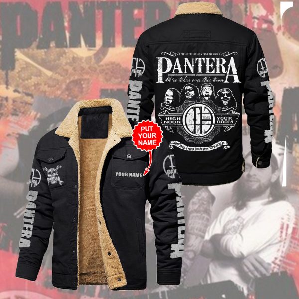 Personalized Pantera 2D Winter Fleece Jacket - HUANNM 4831.1