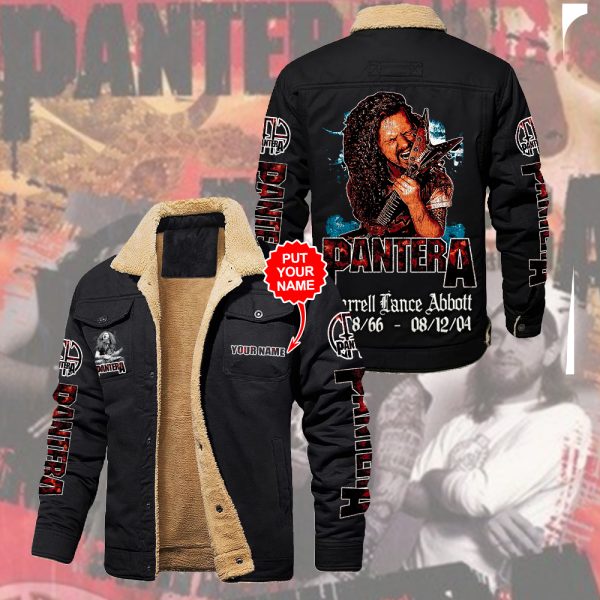 Personalized Pantera 2D Winter Fleece Jacket - HUANNM 4833.1