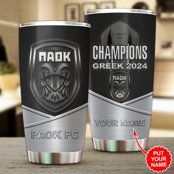 Personalized PaoK FC Tumbler Cup - HOATT 4972