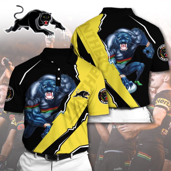 Penrith Panthers 3D Polo Shirt - VANDH 408.1