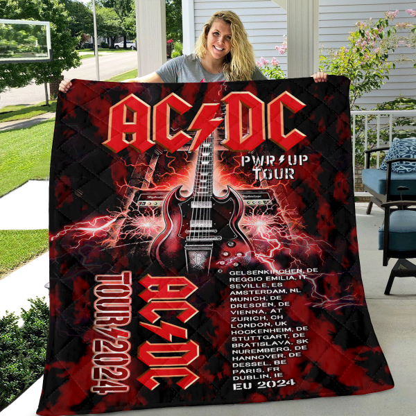 AC/DC Quilt Blanket - HUANNM 5013