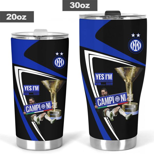 Personalized Inter Milan FC Tumbler Cup - HUANNM 4912.1