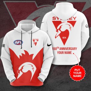 Personalized Sydney Swans 3D Apparel - HUANNM 5033