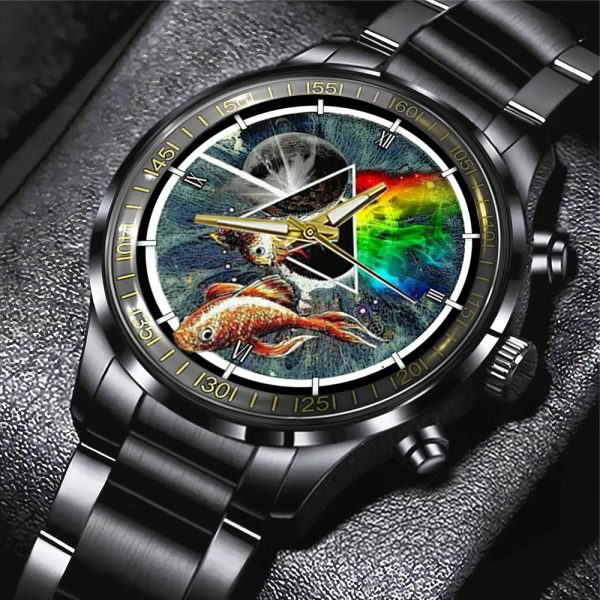 Pink Floyd Black Stainless Steel Watch - MAITM 6782