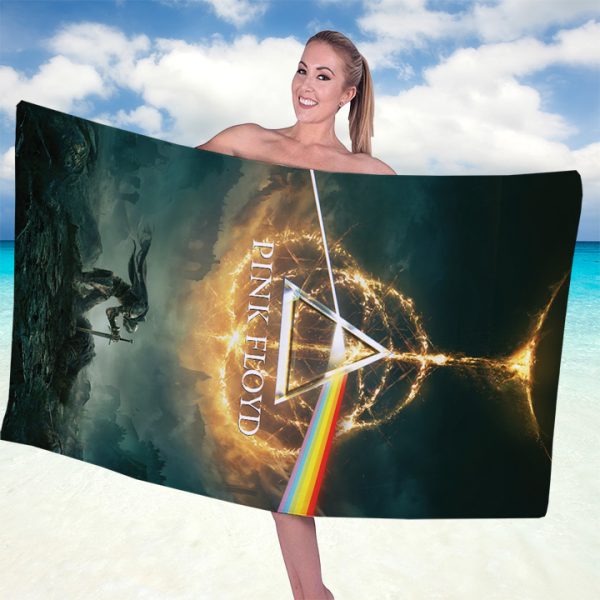 Pink Floyd Rectangle Beach Towel - GNE 511