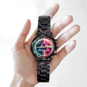 Pink Floyd Black Stainless Steel Watch - GNE 403