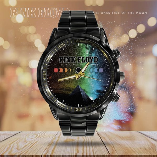 Pink Floyd Black Stainless Steel Watch - GNE 433