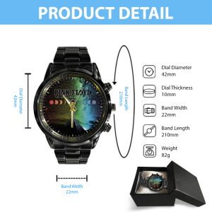 Pink Floyd Black Stainless Steel Watch - GNE 433