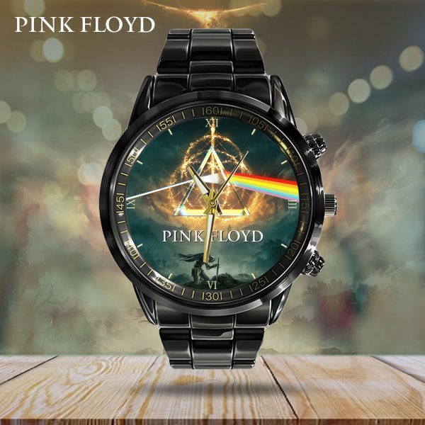 Pink Floyd Black Stainless Steel Watch - GNE 448