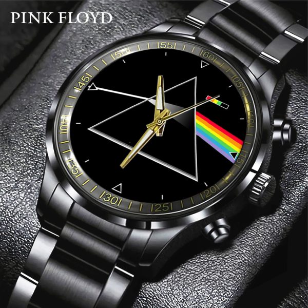 Pink Floyd Black Stainless Steel Watch - GNE 472