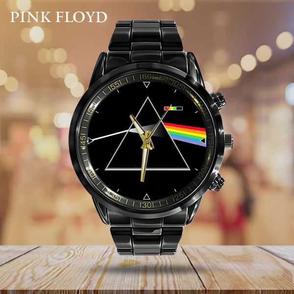 Pink Floyd Black Stainless Steel Watch - GNE 472