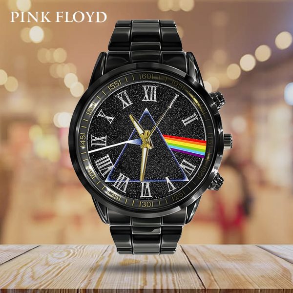 Pink Floyd Black Stainless Steel Watch - GNE 473