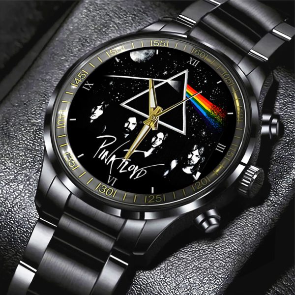 Pink Floyd Black Stainless Steel Watch - GNE 475