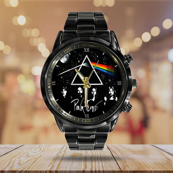 Pink Floyd Black Stainless Steel Watch - GNE 475