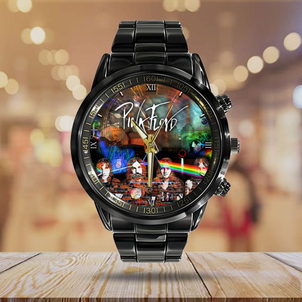 Pink Floyd Black Stainless Steel Watch - GNE 476