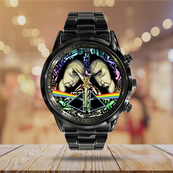 Pink Floyd Black Stainless Steel Watch - GNE 478