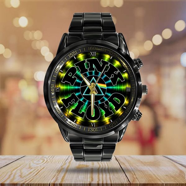 Pink Floyd Black Stainless Steel Watch - GNE 479