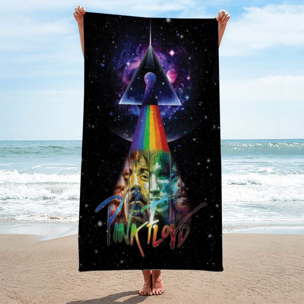 Pink Floyd Rectangle Beach Towel - HOATT 4824