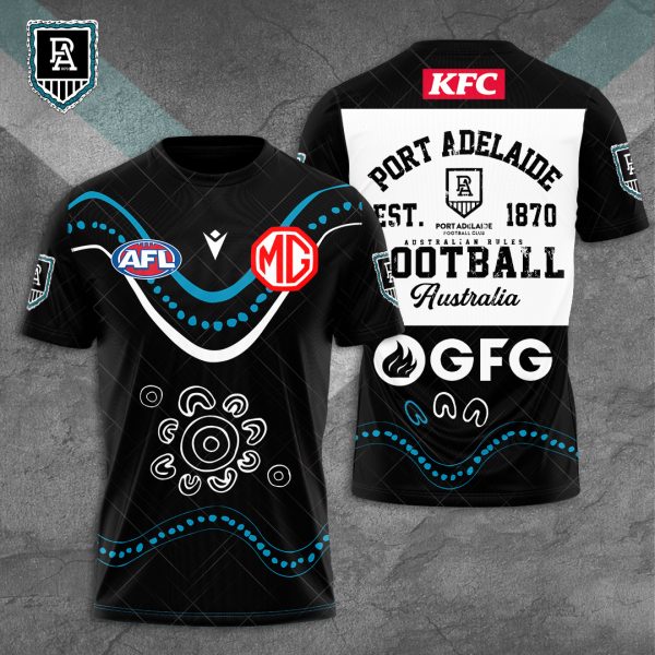 Port Adelaide FC 3D Apparel - TANTN 6383