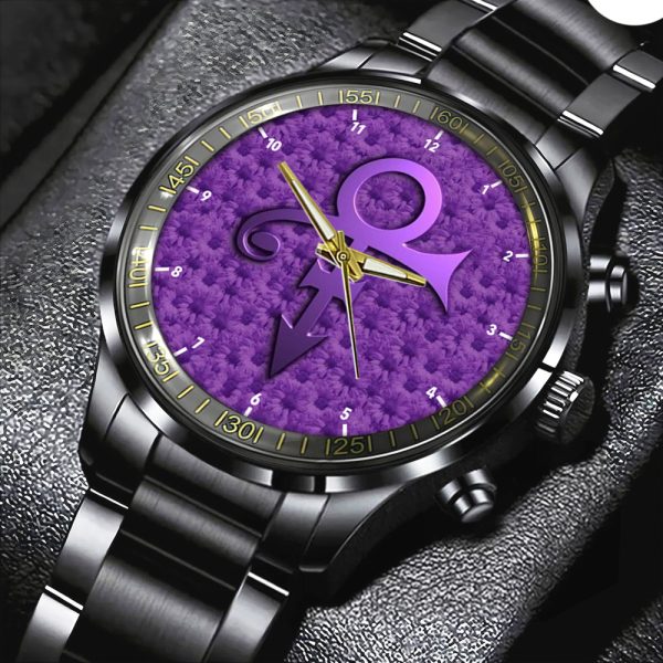 Prince Black Stainless Steel Watch - HOATT 4965