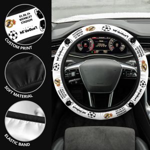 Real Madrid CF Steering Wheel Cover - TANTN 6643