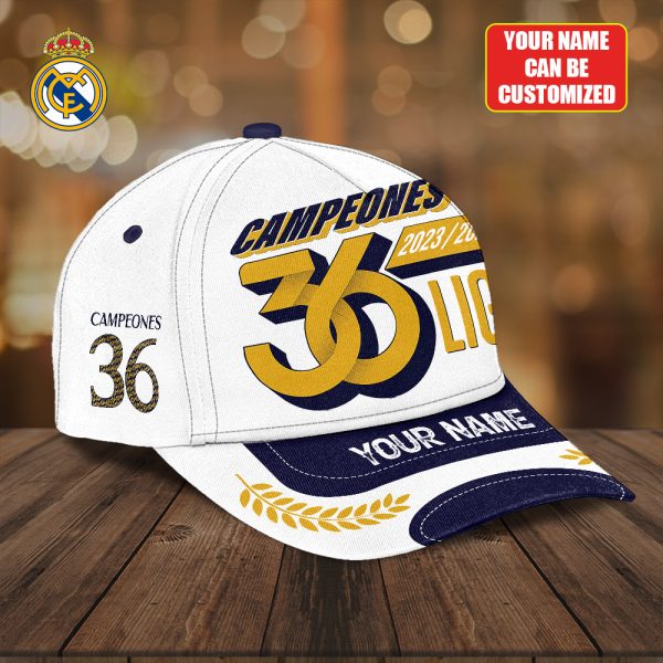 Personalized Real Madrid CF Classic Cap - TANTN 6403