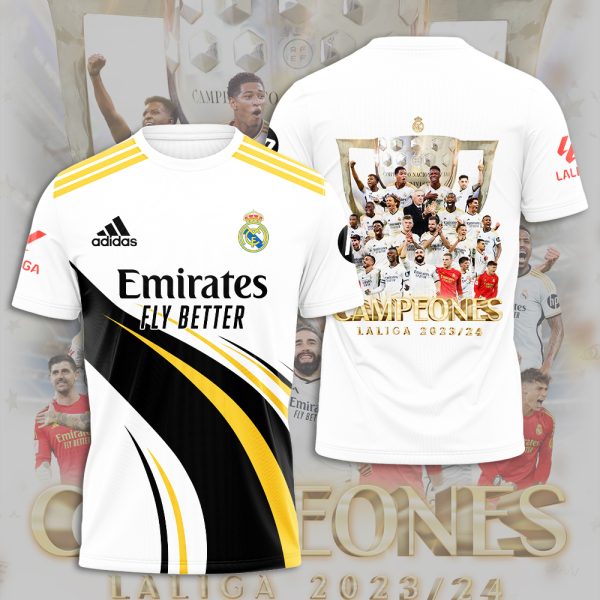 Real Madrid CF 3D T-Shirt - HOATT 4816