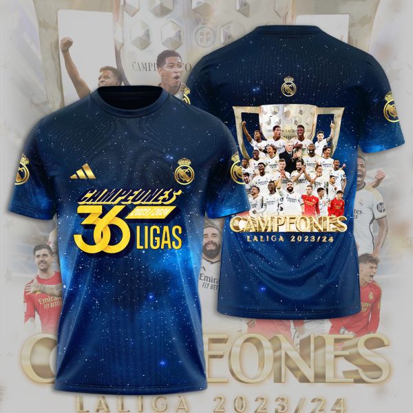 Real Madrid CF 3D T-Shirt - HOATT 4858