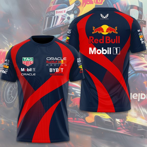 Red Bull Racing F1 3D T-Shirt - HOATT 4796