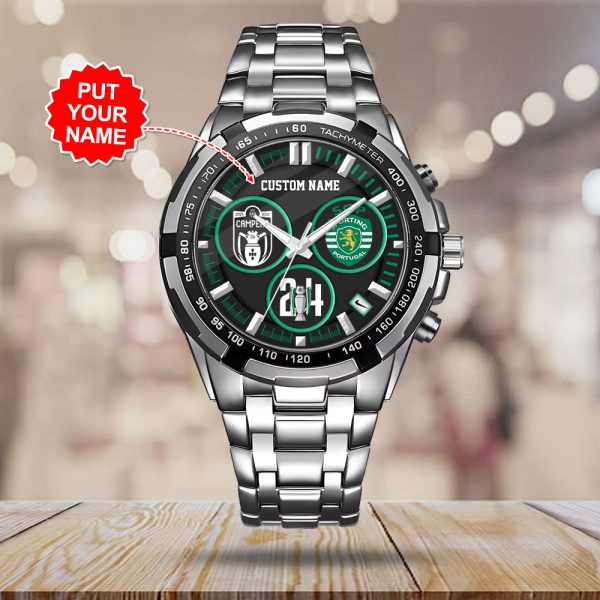 Personalized Sporting CP Alloy Quartz Watch – TANTN 6555