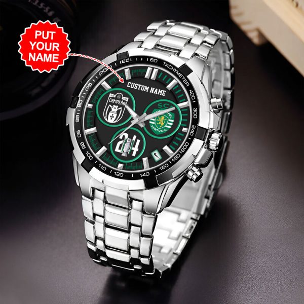 Personalized Sporting CP Alloy Quartz Watch – TANTN 6555