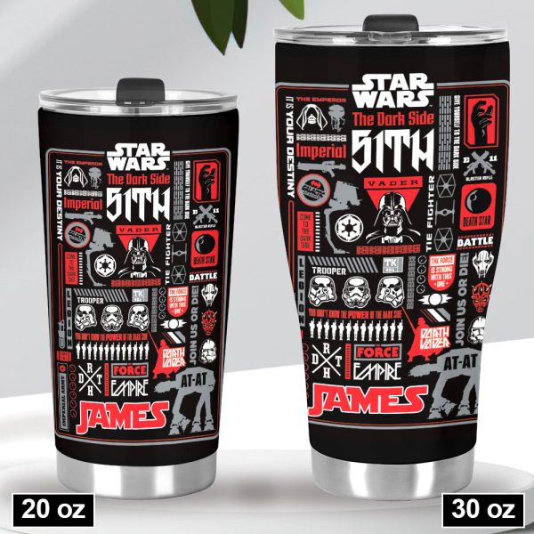 Personalized Star Wars Tumbler Cup - GNE 452