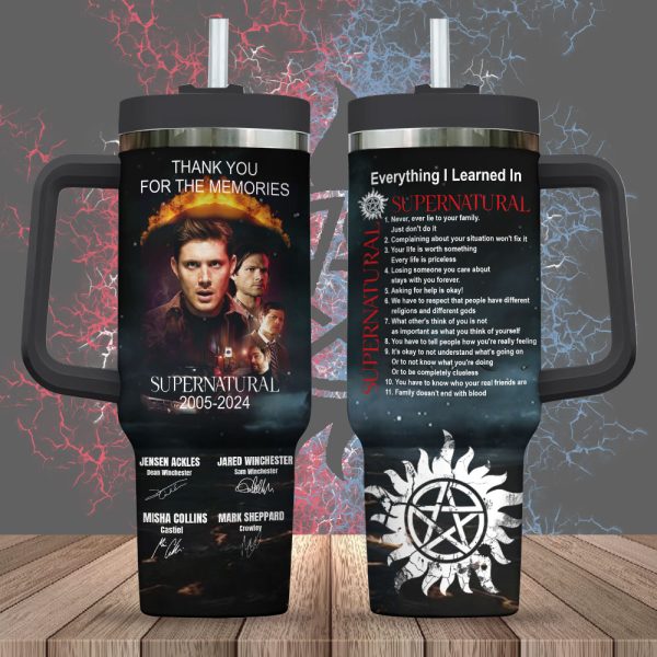 Supernatural 40oz Stanley Tumbler - ANHNV 4593