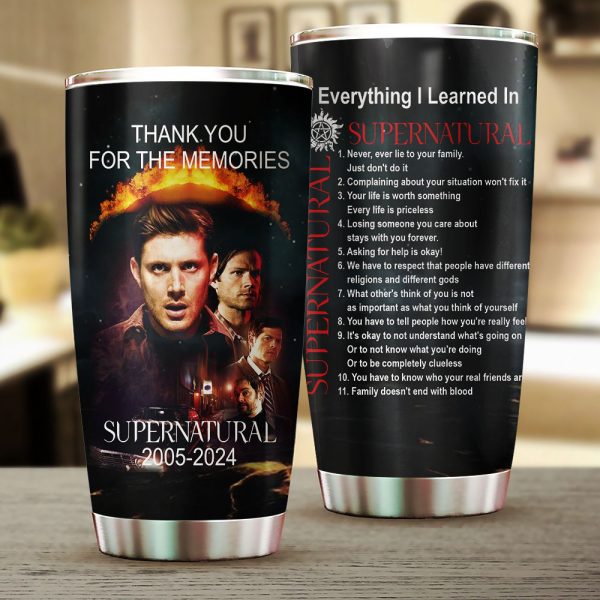 Supernatural Tumbler Cup - ANHNV 4594