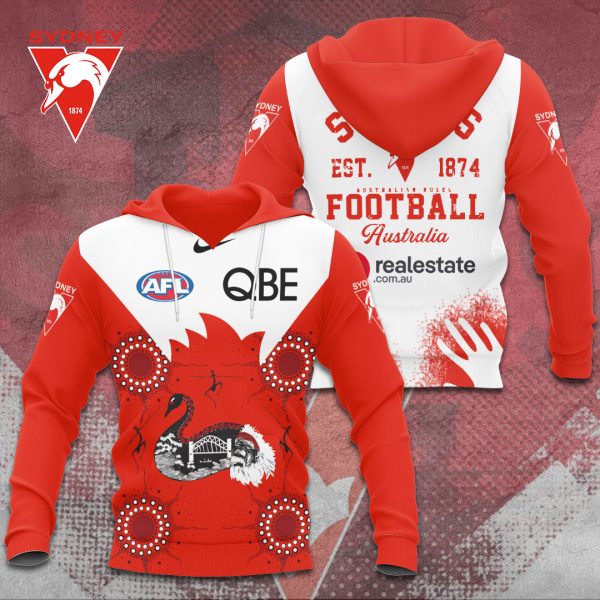 Sydney Swans 3D Apparel - TANTN 6381