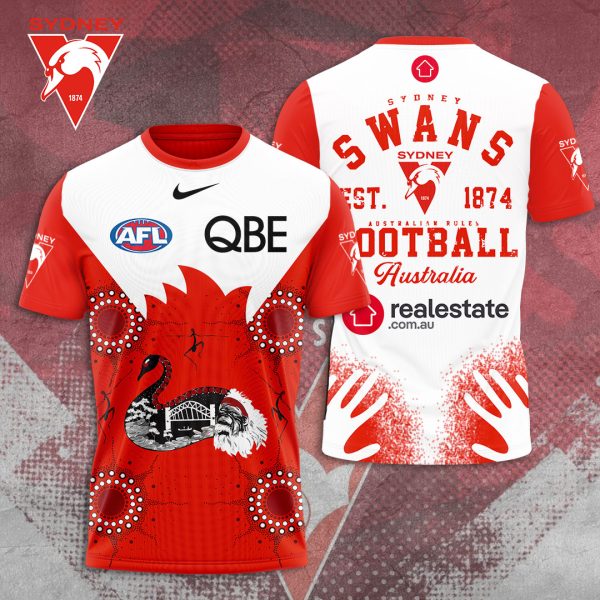 Sydney Swans 3D Apparel - TANTN 6381