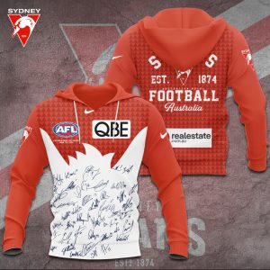 Sydney Swans 3D Apparel - TANTN 6367