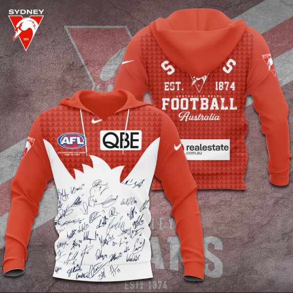 Sydney Swans 3D Apparel - TANTN 6367