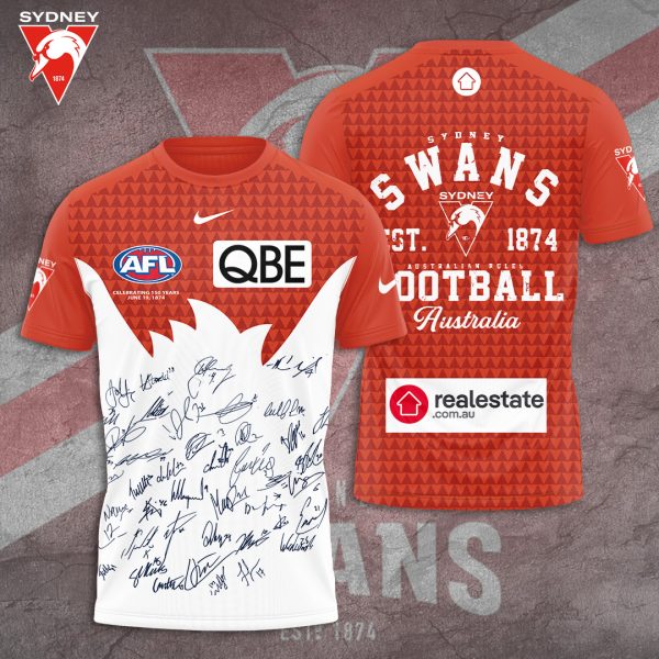 Sydney Swans 3D Apparel - TANTN 6367