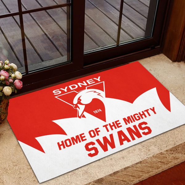 Sydney Swans Rubber Base Doormat - VANDH 2842