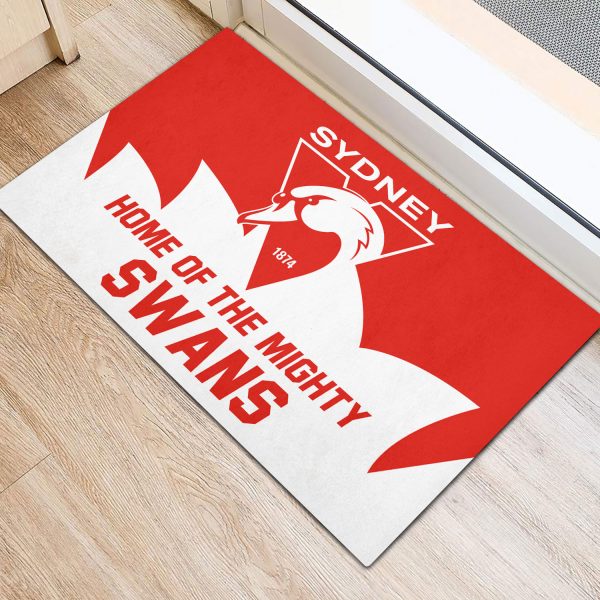 Sydney Swans Rubber Base Doormat - VANDH 2842