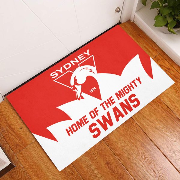 Sydney Swans Rubber Base Doormat - VANDH 2842