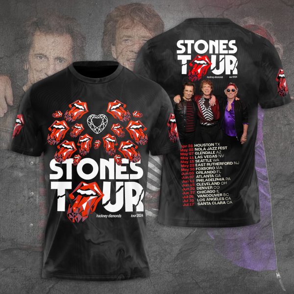 The Rolling Stones 3D Apparel - TANTN 6166