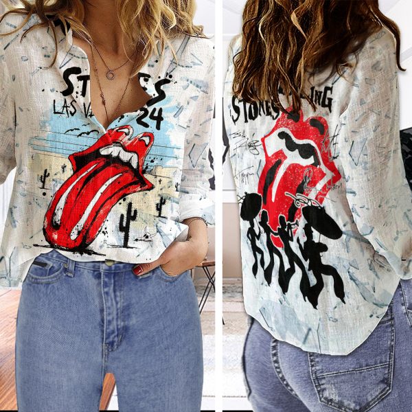 The Rolling Stones 3D Linen Shirt - HUANNM 5072.1