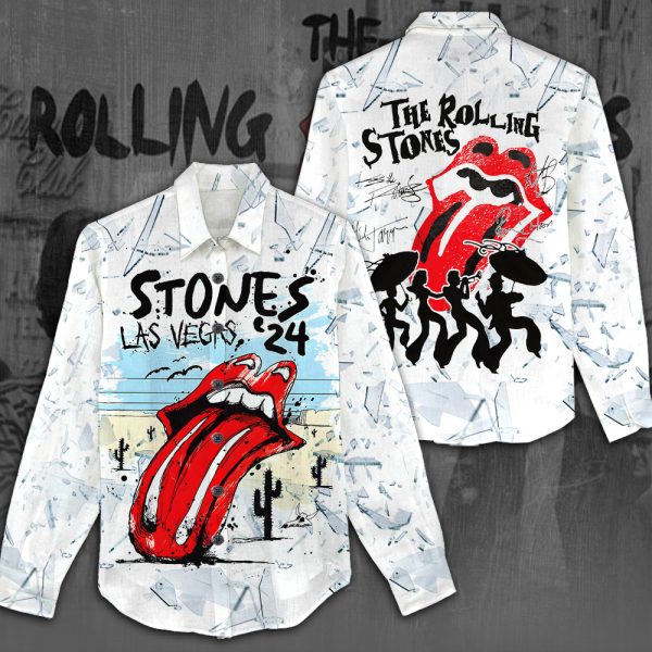 The Rolling Stones 3D Linen Shirt - HUANNM 5072.1